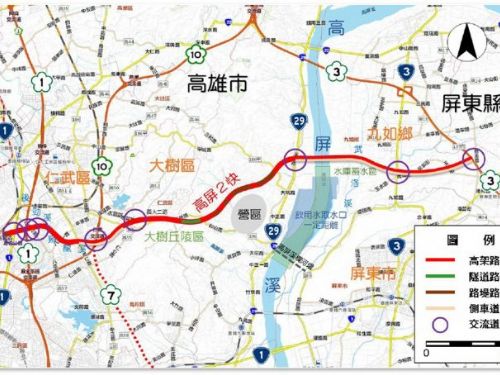高屏第二快速公路獲行政院核定，屏東拚115年動土邁向新里程